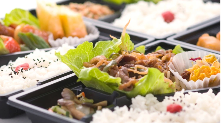支給されるお弁当